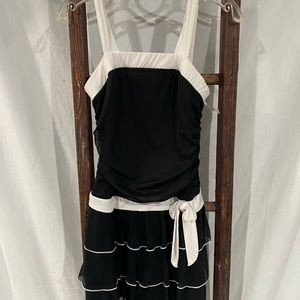 Black and White Mini Dress (For Youth or Young Adult)